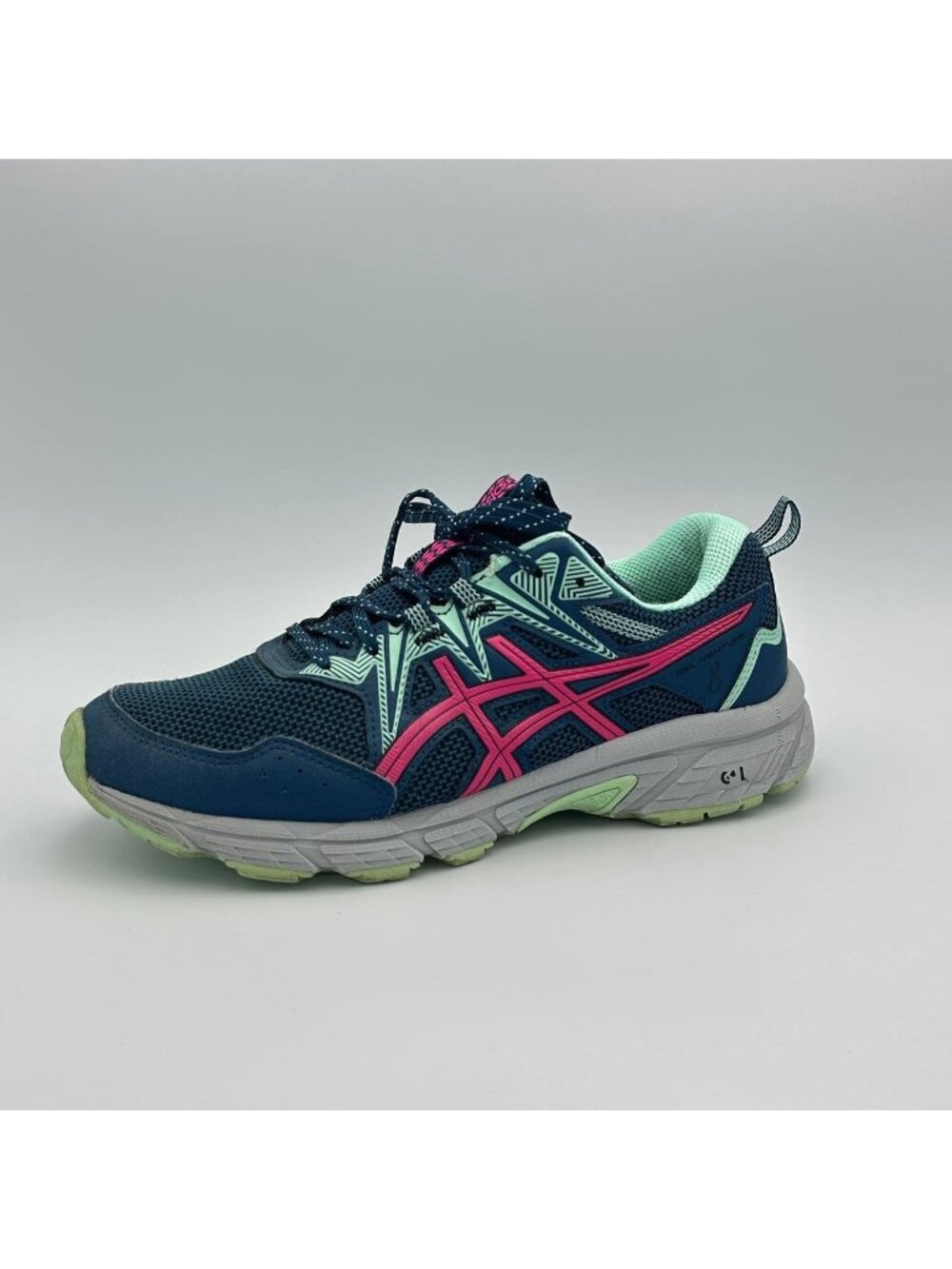 ASICS Gel-Venture 8 Sneakers Women's Size 9.5 Blue Trail Running Shoes 1012B231